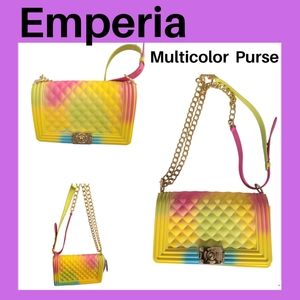 Emperia Rainbow Color Jelly Purse